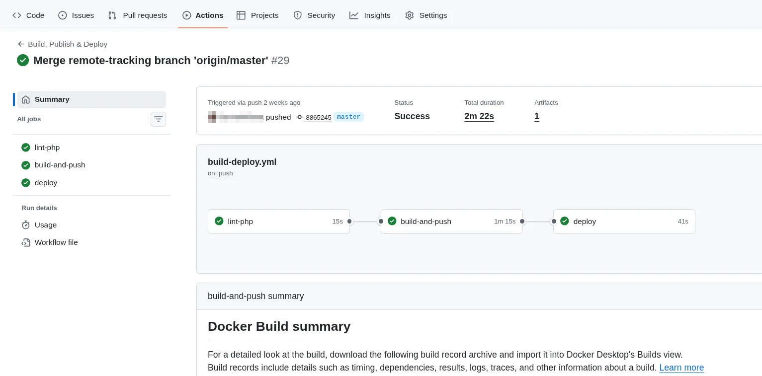 Pipeline CI/CD no GitHub Actions